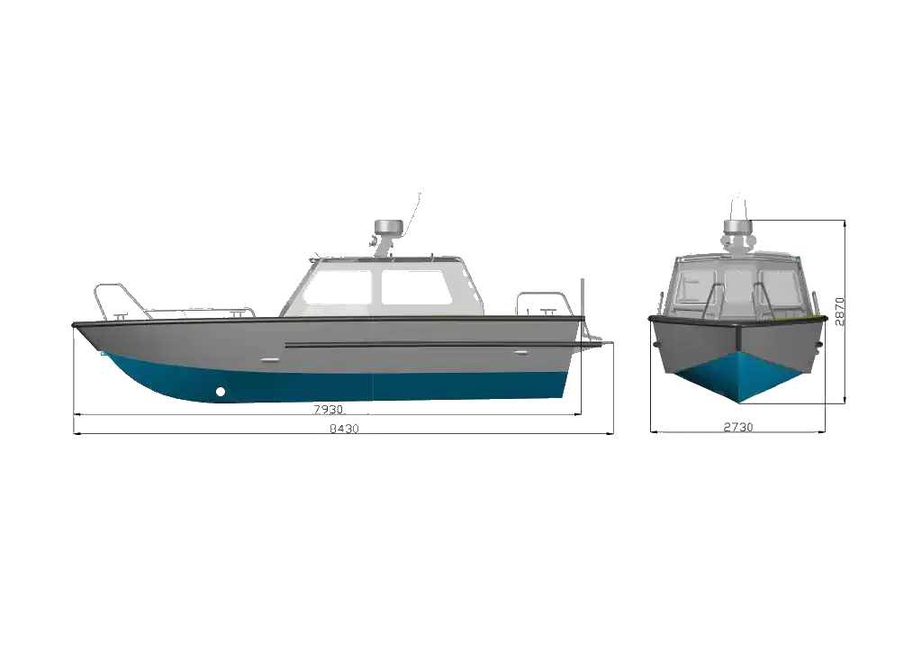 Tärnskär T27 inredningsritning
