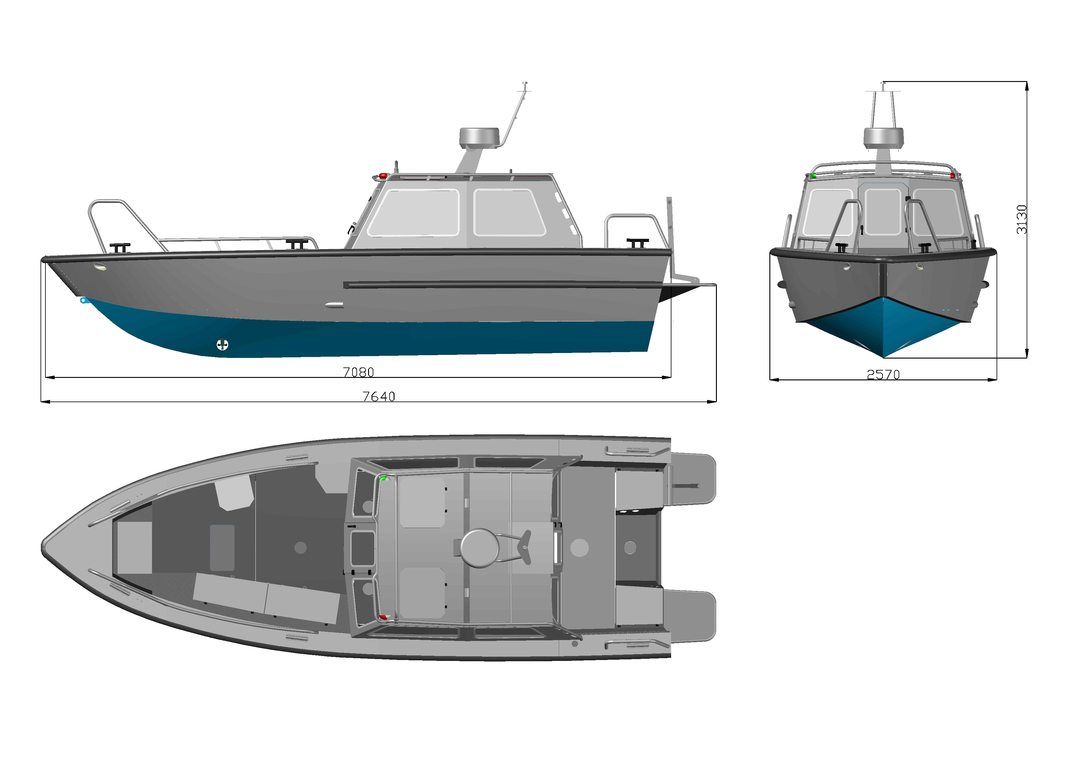 Tärnskär T24.1 inredningsritning
