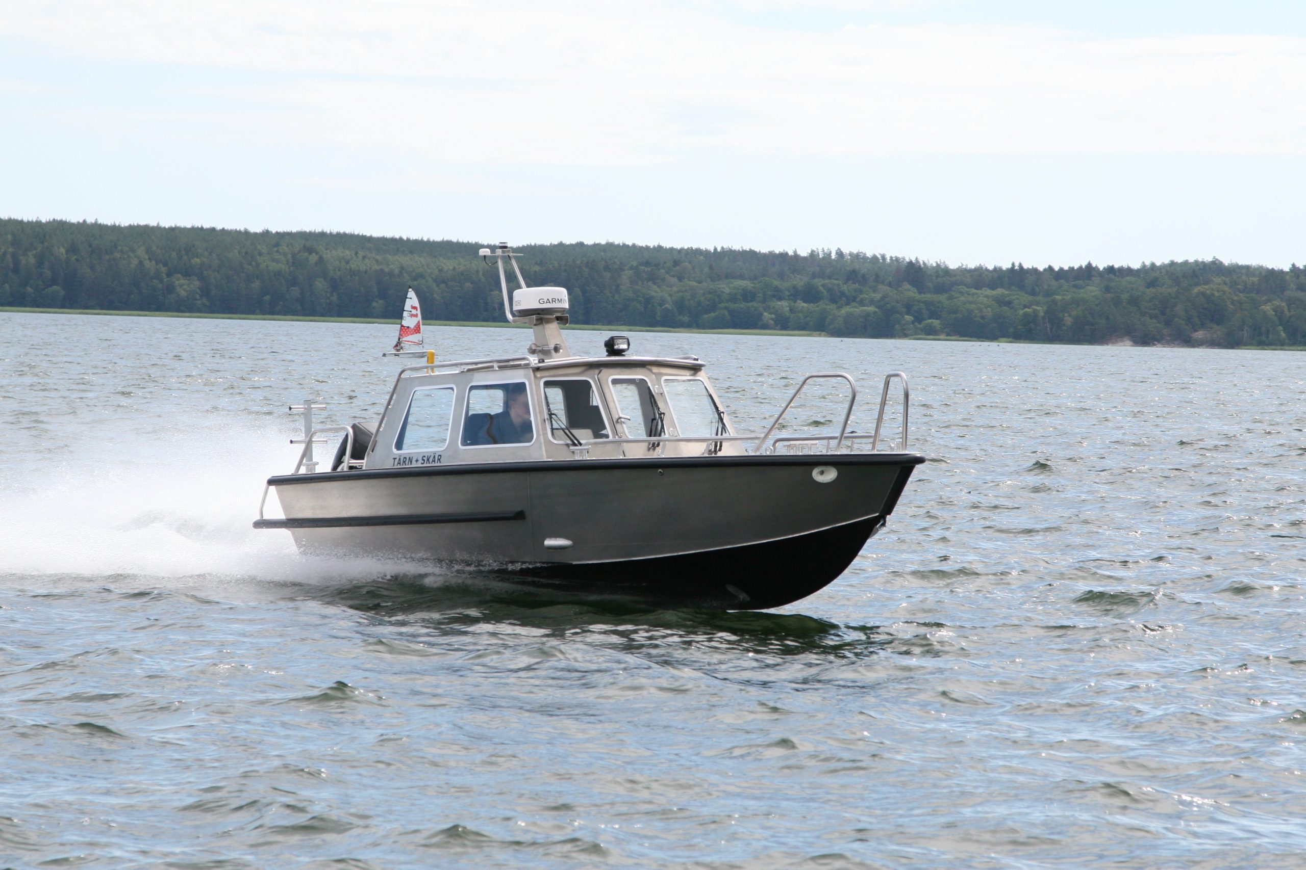 Tärnskär T25 aluminiumhyttbåt